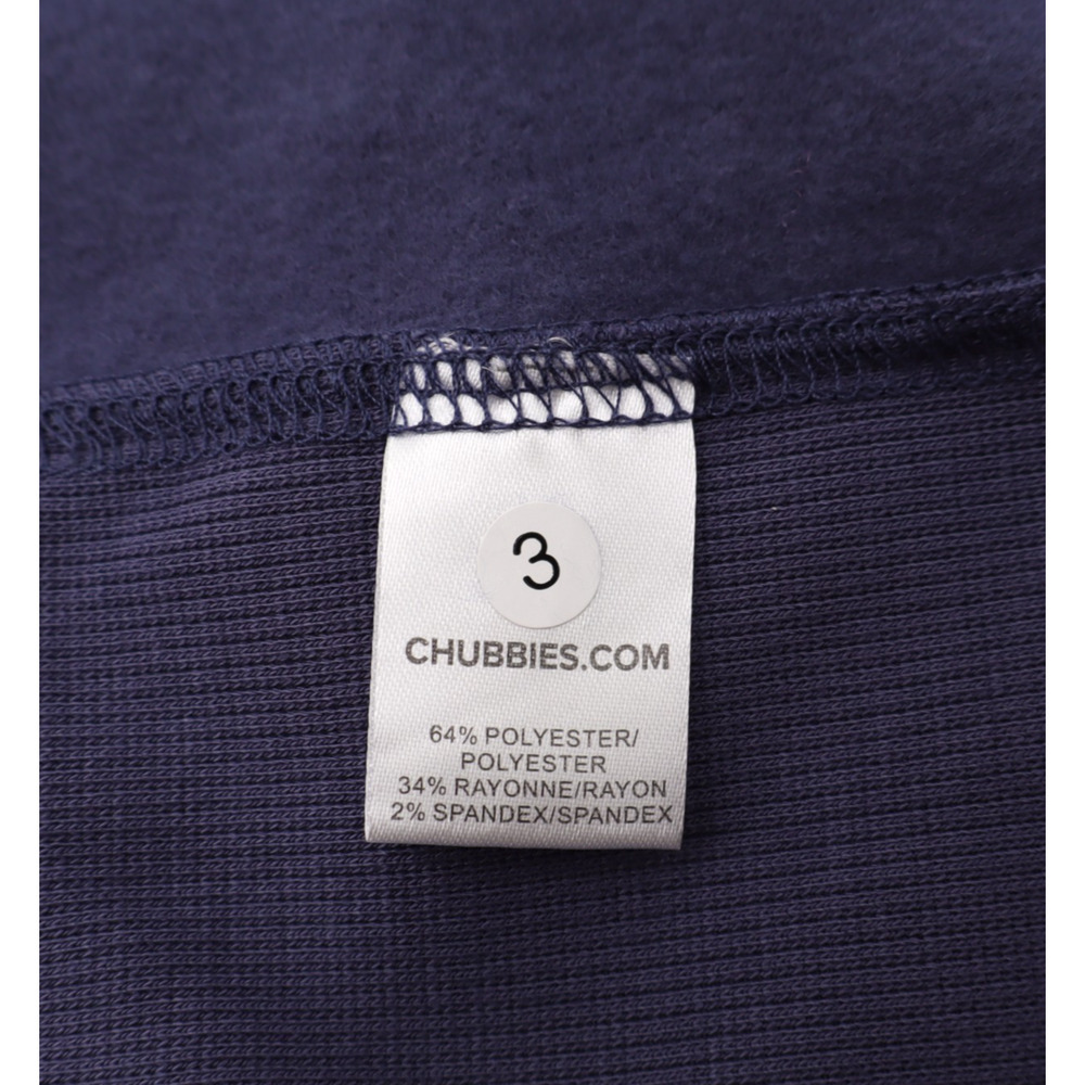 Chubbies NWT Men's Sz M Sky’s Out Thighs Out Blue Oversized Sweatshirt - Picture 7 of 9